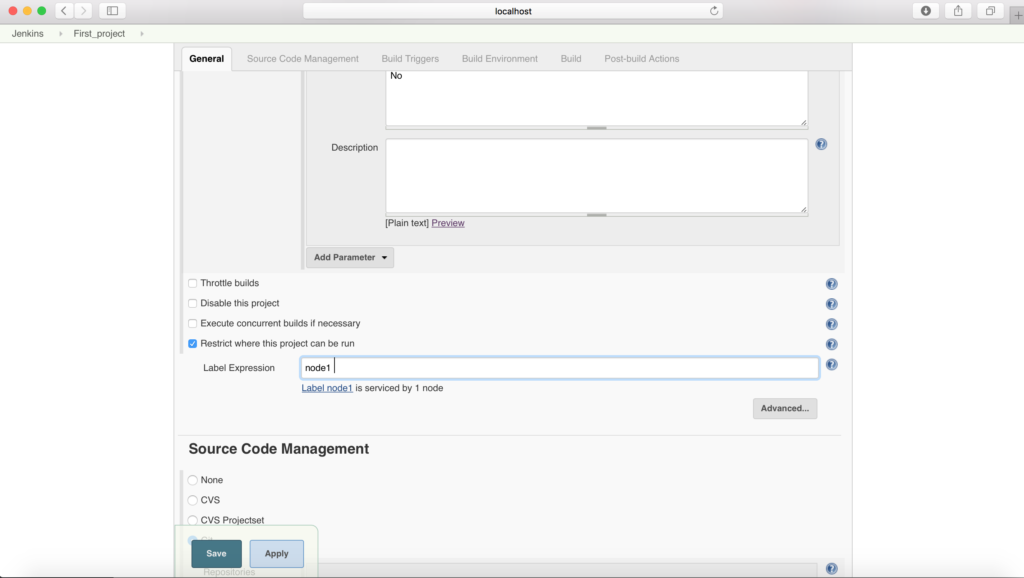 Jenkins MasterSlave setup and configuration with screenshots