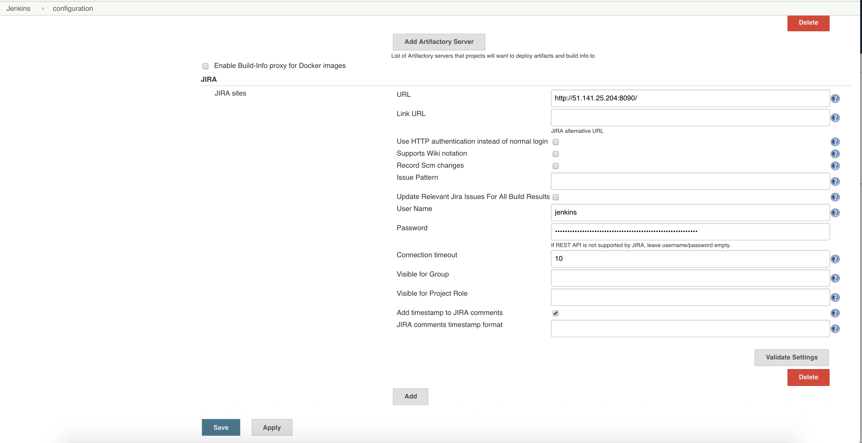 configure Jira in Jenkins - DevOpsBuzz