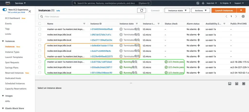 Upgraded Cluster on AWS for Kops scmquest