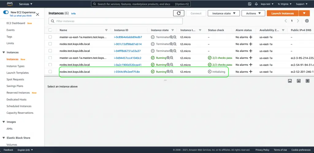 Nodes initializing during upgrade for Kops scmquest