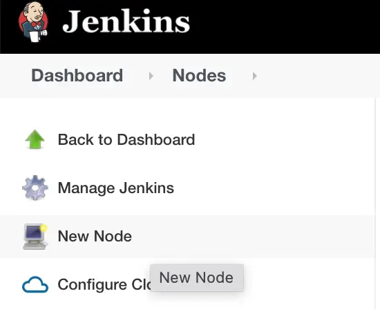 Add new Jenkins Node