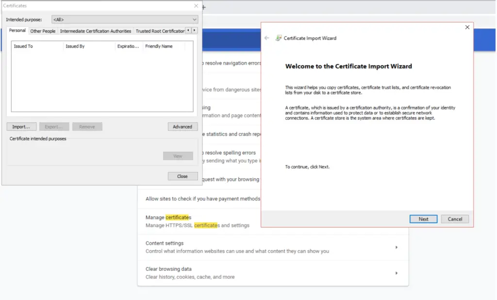 devopsbuzz mtls demo browser import certificate - DevOpsBuzz
