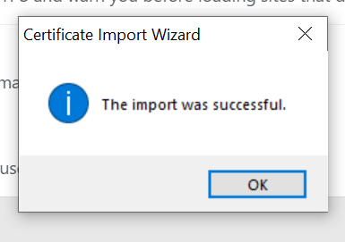 cert import - DevOpsBuzz