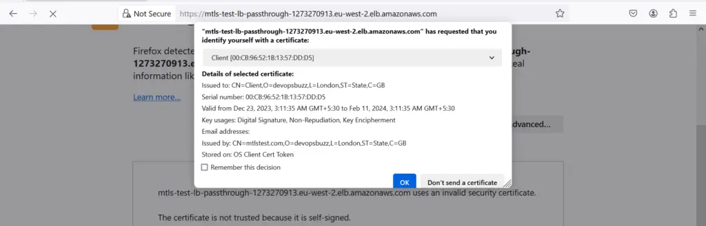 mtls passthrough cert promt - DevOpsBuzz