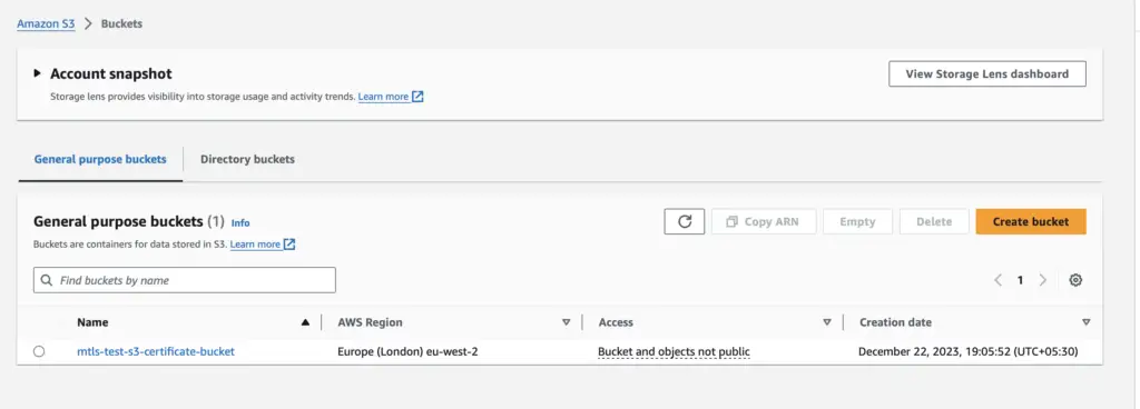 s3 bucket for mtls - DevOpsBuzz